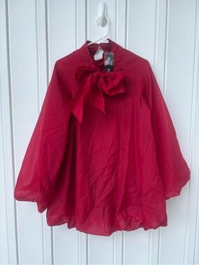 Reveuse Formal Tulle Mini Red Dress Small